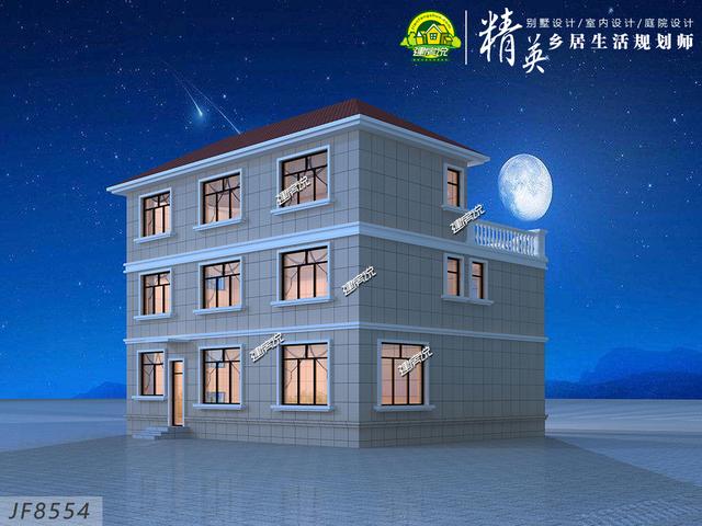 農村最漂亮獨棟別墅設計圖，看了讓人挪不開眼，圖紙快快收藏好