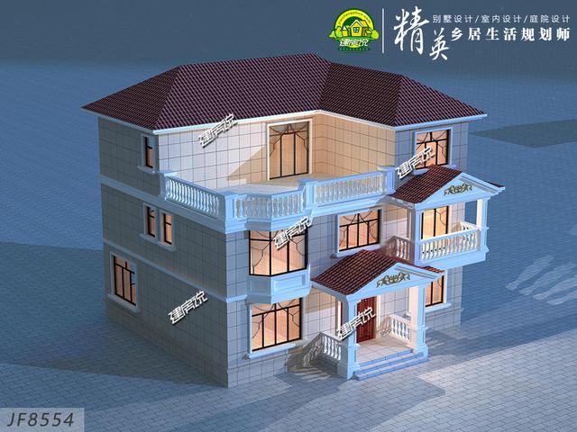 農村最漂亮獨棟別墅設計圖，看了讓人挪不開眼，圖紙快快收藏好