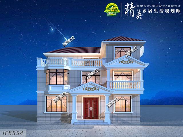 農村最漂亮獨棟別墅設計圖，看了讓人挪不開眼，圖紙快快收藏好