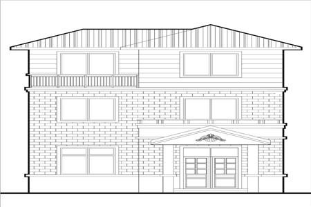 30萬以內的三層農村自建房設計圖推薦，4室1廳3衛還帶超大露臺！