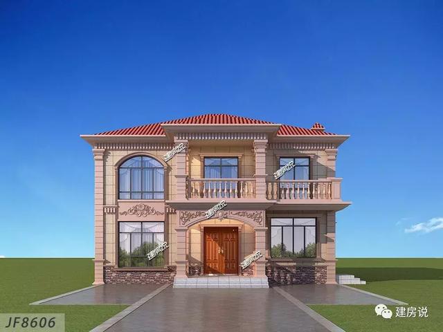 這棟二層別墅設計圖，絕對實力派，26萬起建