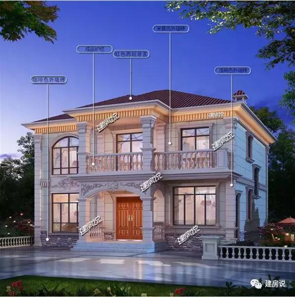 這棟二層別墅設計圖，絕對實力派，26萬起建