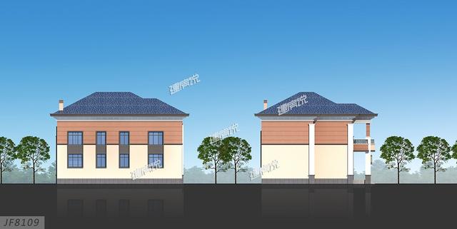 “網紅”別墅設計圖，河南大叔花35萬建了棟，路過的人圍觀拍照