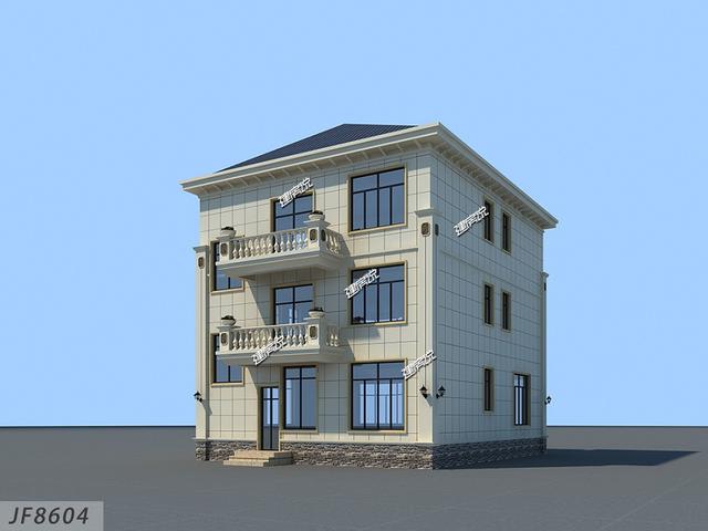 三層別墅設(shè)計(jì)圖，花34萬建了棟，對(duì)象媽媽看完之后，叫我改口叫媽