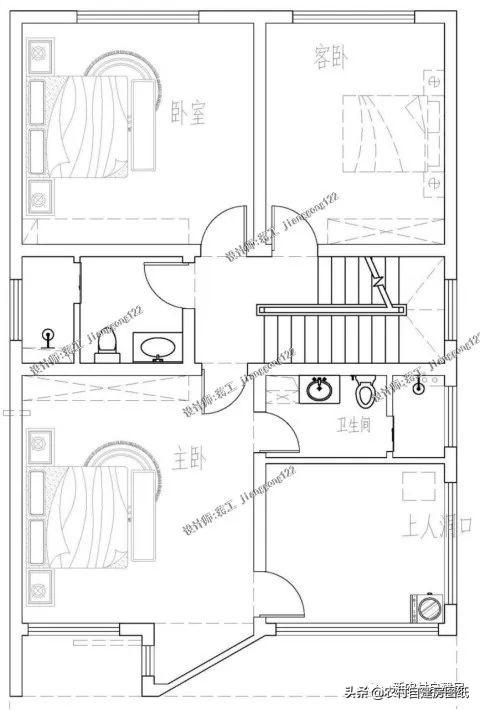 一款現代別墅設計圖，驚動了十里八鄉，村長點名房子都要照著這個建