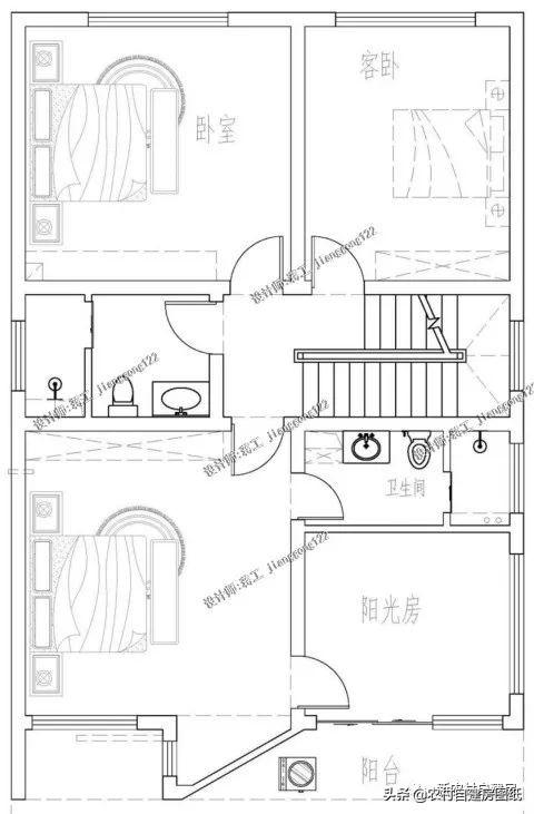 一款現代別墅設計圖，驚動了十里八鄉，村長點名房子都要照著這個建