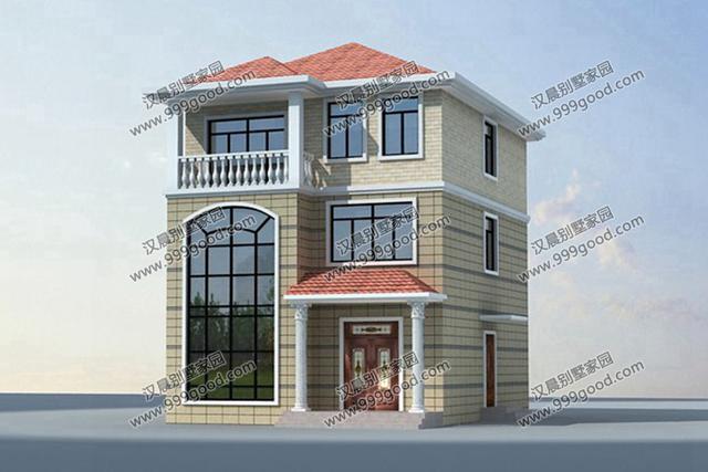 3套小開(kāi)間農(nóng)村別墅設(shè)計(jì)圖，面寬8米左右，中式、歐式和現(xiàn)代風(fēng)都很美