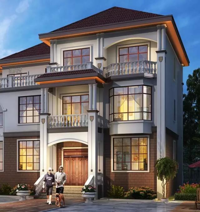 奢華歐式別墅設計圖，棋牌室，書房，大露臺，都只是標配