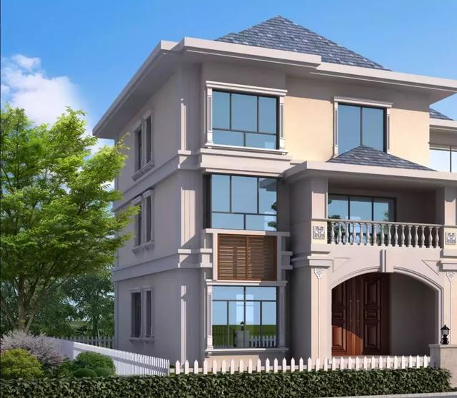 16X15三層歐式別墅設計圖，娛樂室+露臺+衣帽間，住的寬敞又舒適