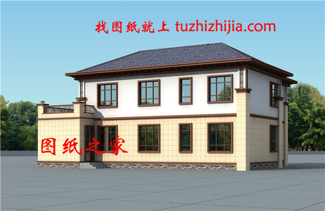 最美中式農村別墅二層三間的房子,帶土灶房,娛樂室,大露臺