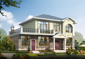 農村27萬二層自建別墅設計圖,占地140平米左右,戶型極好