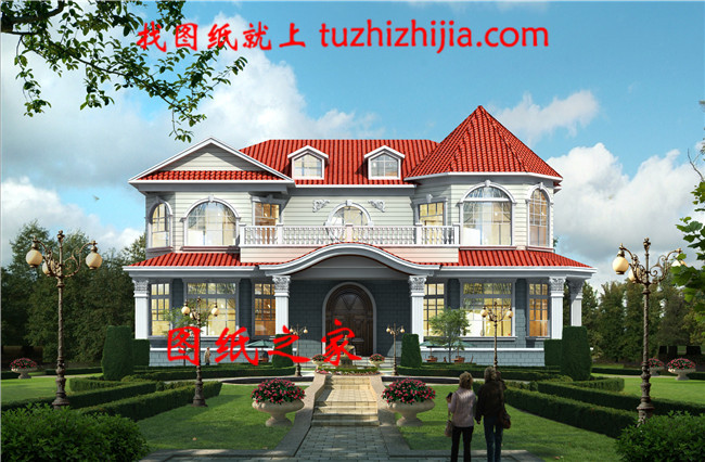 18X12米農(nóng)村二層溫馨小別墅設計圖