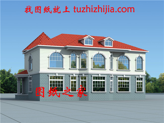 18X12米農(nóng)村二層溫馨小別墅設計圖