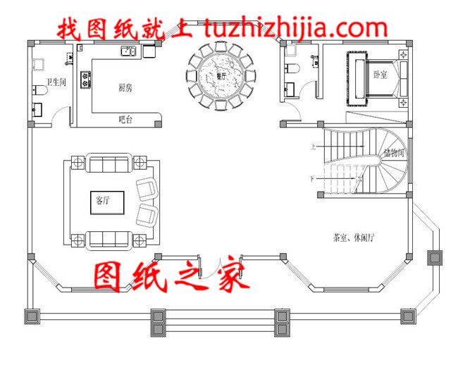 18X12米農(nóng)村二層溫馨小別墅設計圖