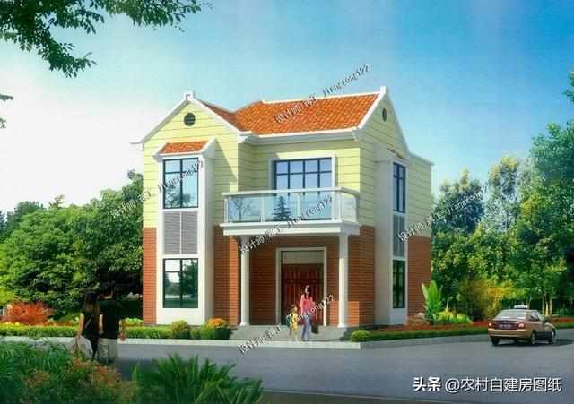 9款農村小別墅設計圖，造價都很經濟，預算在20萬左右
