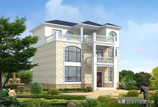 2026年時下最火爆的農村自建房設計圖，外觀精美，戶型實用