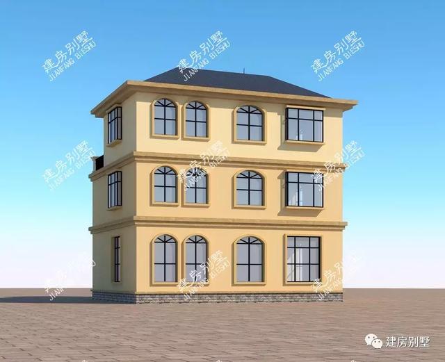 兩款寬度11米左右的農(nóng)村別墅設(shè)計(jì)圖，兩種風(fēng)格，供您選擇