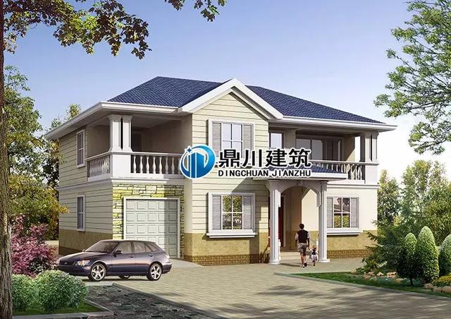 8套農村別墅圖紙，開間15米，都好氣派，一輩子建一棟足矣