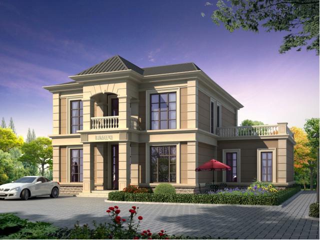 兩款經典戶型別墅設計圖，造價25萬就能蓋得起的別墅