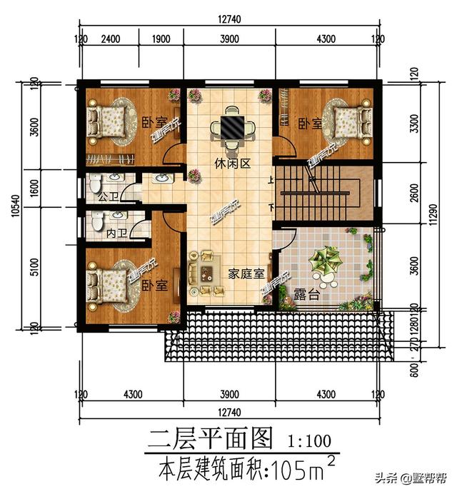 三款農村自建別墅設計圖，建這樣的房子，村里人都說好看