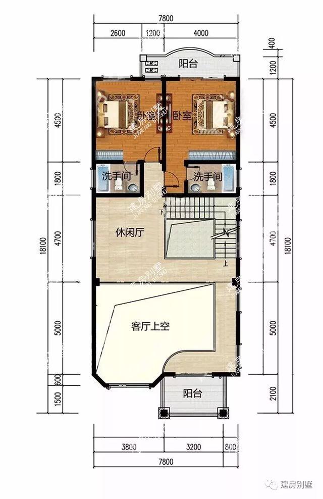 兩款三層平屋面自建房設計圖，都能展現出鄉村別墅的絢麗風采