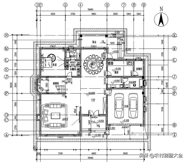 12款帶車庫的農村別墅設計圖，既經濟又實用，最低18萬就能建好
