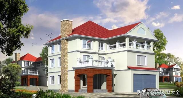 12款帶車庫的農村別墅設計圖，既經濟又實用，最低18萬就能建好