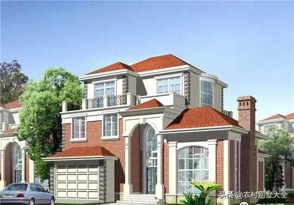 12款帶車庫的農村別墅設計圖，既經濟又實用，最低18萬就能建好