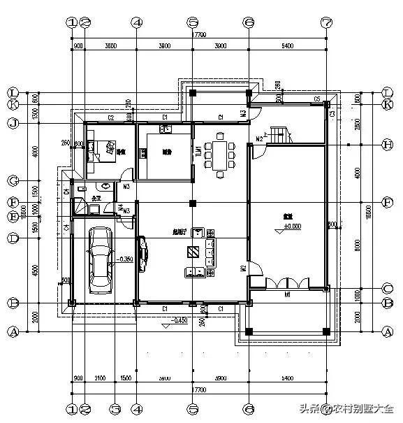 12款帶車庫的農村別墅設計圖，既經濟又實用，最低18萬就能建好