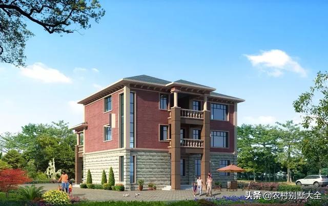 12款帶車庫的農村別墅設計圖，既經濟又實用，最低18萬就能建好