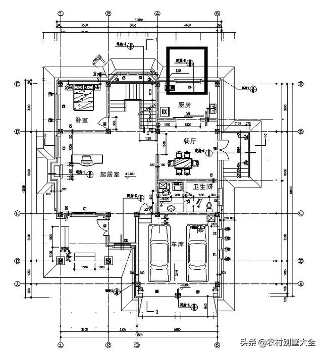 12款帶車庫的農村別墅設計圖，既經濟又實用，最低18萬就能建好