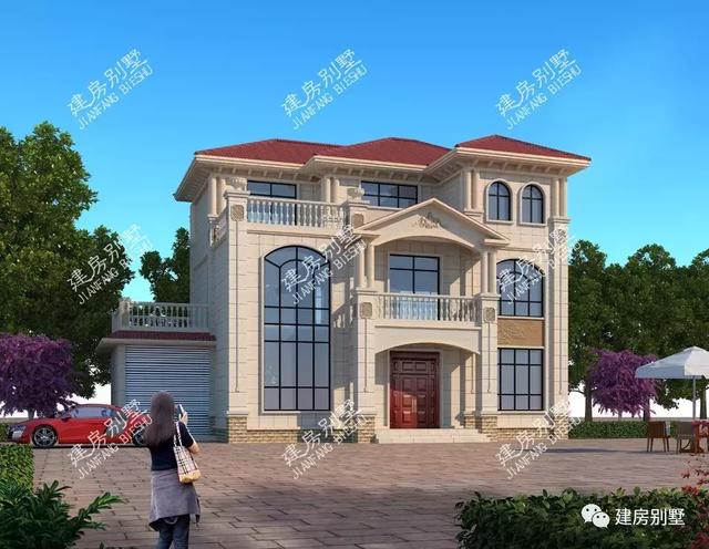 開間15.9米的兩棟農(nóng)村自建房設計圖，造價經(jīng)濟，適合自建