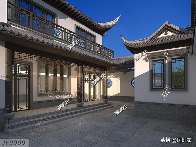 要建就建中國(guó)最棒的房子，二層中式別墅太美了，這才是中國(guó)人最理想的居住場(chǎng)所