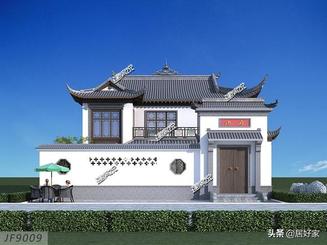 要建就建中國(guó)最棒的房子，二層中式別墅太美了，這才是中國(guó)人最理想的居住場(chǎng)所