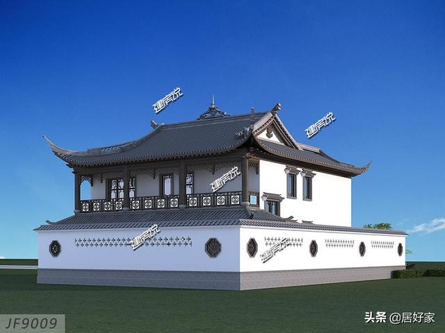 要建就建中國(guó)最棒的房子，二層中式別墅太美了，這才是中國(guó)人最理想的居住場(chǎng)所