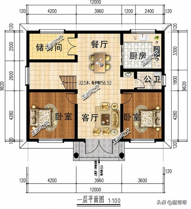 三款現代簡約農村別墅設計圖，照著建準沒錯，村里人都說好看