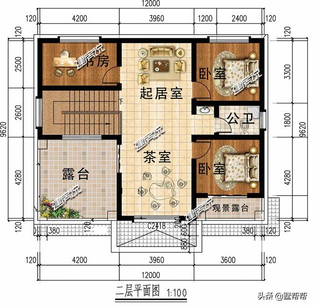 三款現代簡約農村別墅設計圖，照著建準沒錯，村里人都說好看