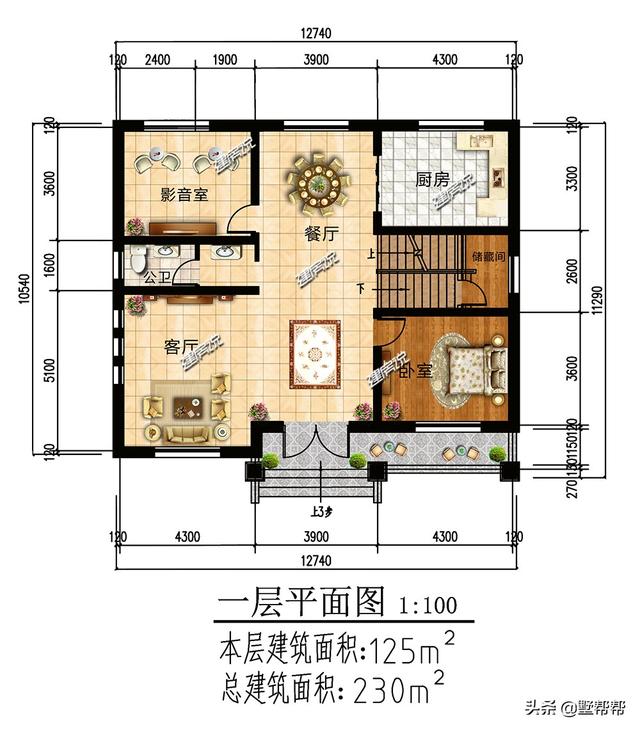 三款現代簡約農村別墅設計圖，照著建準沒錯，村里人都說好看