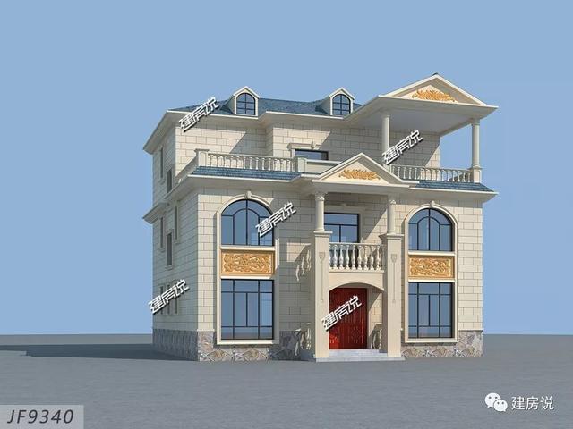 造價(jià)50萬左右二層自建別墅設(shè)計(jì)圖，布局，外觀都沒得挑，越住越舒服