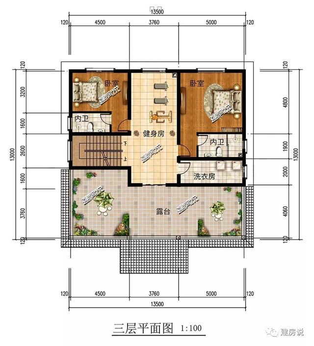 造價(jià)50萬左右二層自建別墅設(shè)計(jì)圖，布局，外觀都沒得挑，越住越舒服