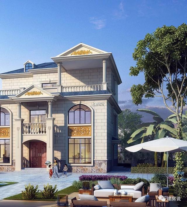 造價(jià)50萬左右二層自建別墅設(shè)計(jì)圖，布局，外觀都沒得挑，越住越舒服