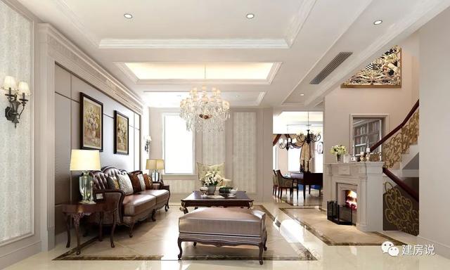 三層歐式別墅設計圖，建一套過很久都不會過時