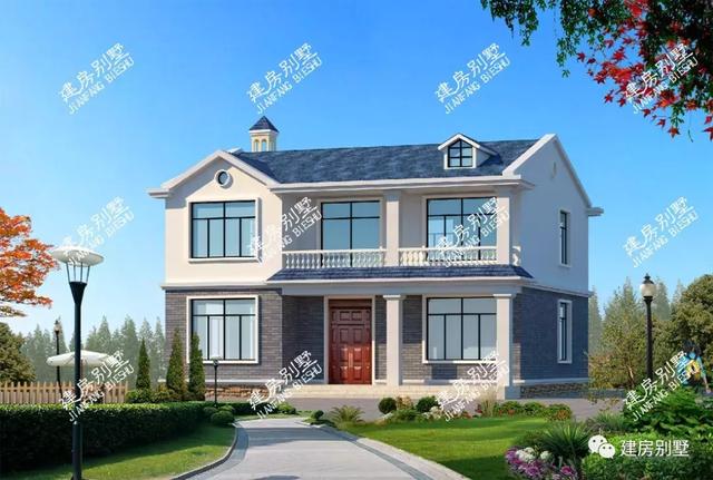 兩棟13x12米的自建房別墅設計圖，兩棟都很美很實用