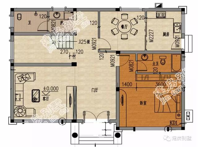 開間13米的兩棟自建房別墅設計圖，房子建的好，全家人運氣都能更好