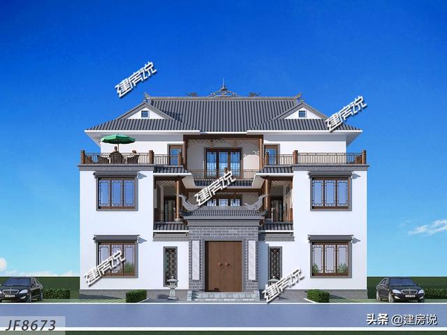 中式四合院別墅設(shè)計(jì)圖，永不過時(shí)，40歲之前，一定要擁有一棟