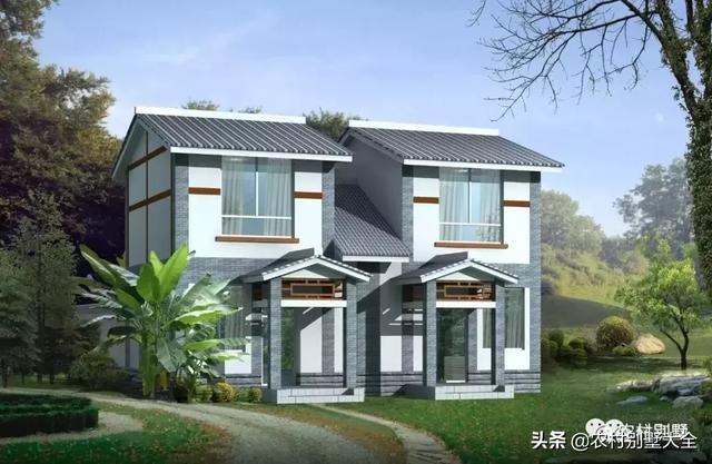 帶堂屋、庭院的農(nóng)村自建房設(shè)計(jì)圖，看了之后你一定會(huì)喜歡的