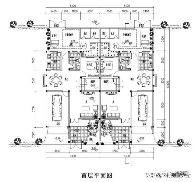 帶堂屋、庭院的農(nóng)村自建房設(shè)計(jì)圖，看了之后你一定會(huì)喜歡的
