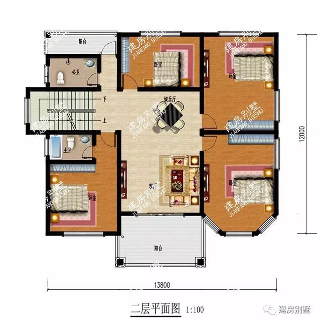 兩棟農村自建房別墅設計圖，豪華大氣上檔次，建一棟讓別人羨慕去吧