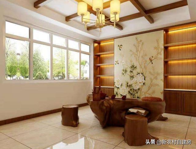 這套農村二層平屋頂自建房設計圖，占地小，采光好