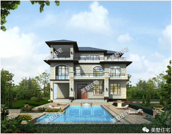 超級(jí)溫暖精致的現(xiàn)代風(fēng)別墅設(shè)計(jì)圖，現(xiàn)代與中式的完美結(jié)合，這棟別墅不要太優(yōu)秀啊